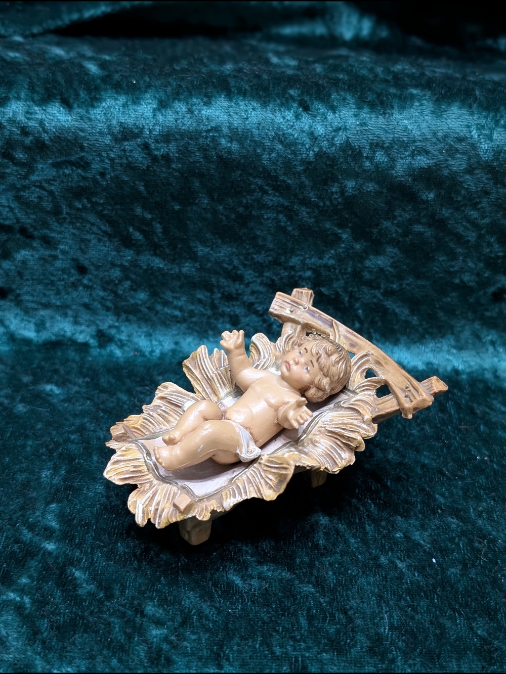 Fontanini Baby Jesus Manger Collection Nativity Vintage 1983 Italy